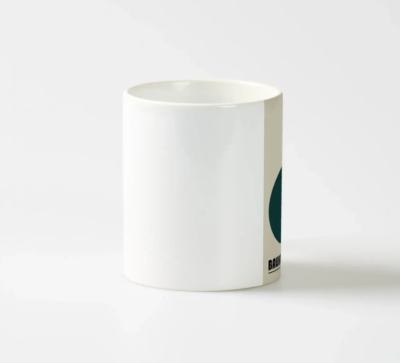 Bauhaus Forme geometriche Moda Uomo 1923 Stampa tazza in ceramica da NorwesClub