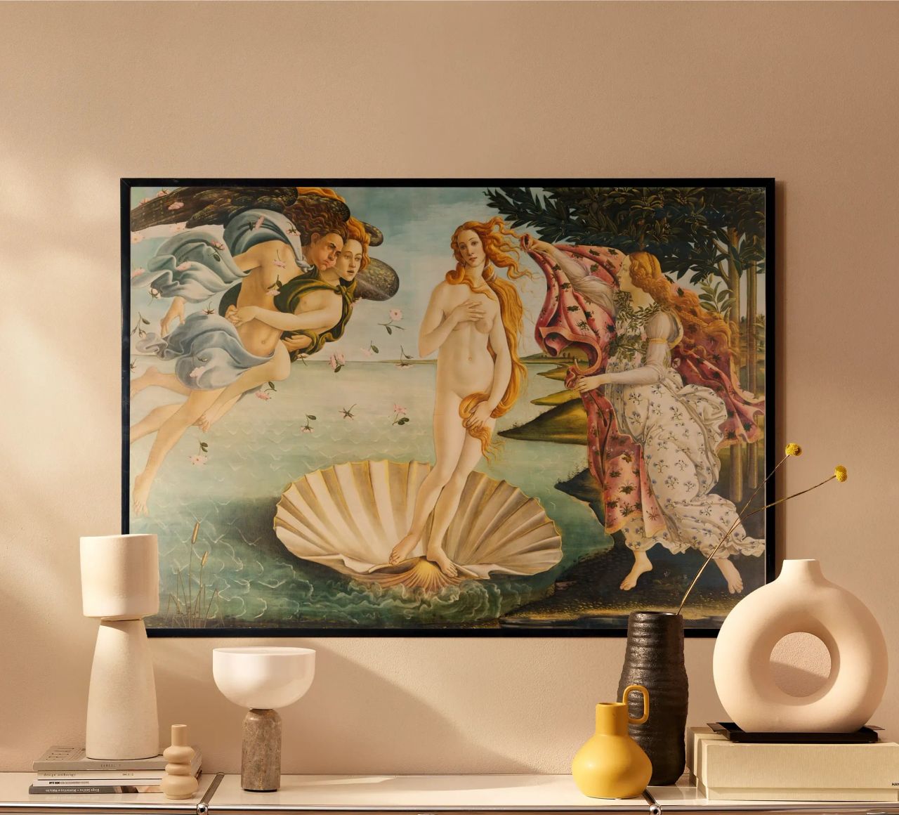 La nascita di Venere di Sandro Botticelli poster da Venus Art