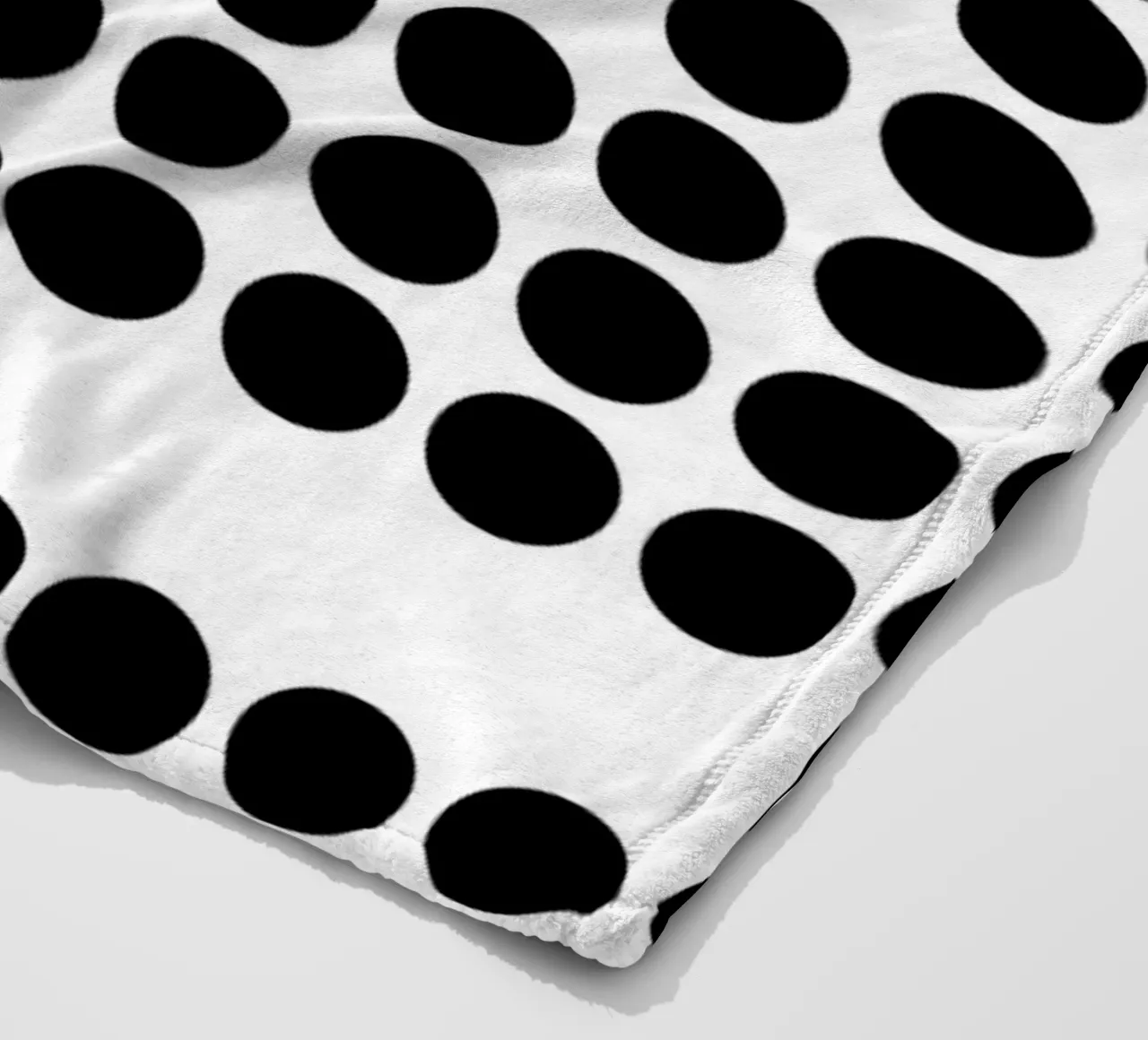 Bauhaus Geometric Dots Abstract Shape 1919 Print fleece blanket by NorwesClub