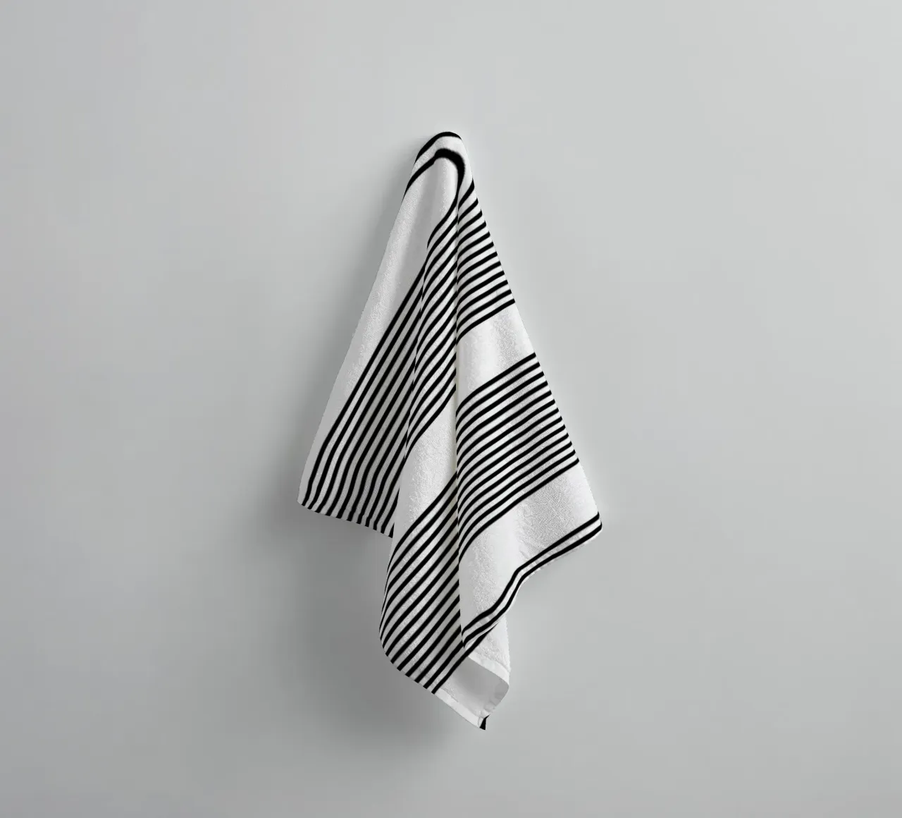 Bauhaus Abstract S-Shape Lines Circles 1919 Print towel by NorwesClub