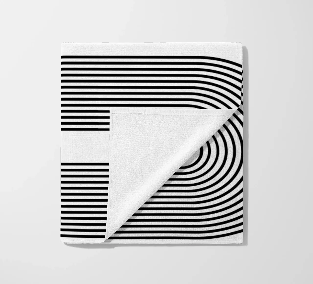 Bauhaus Abstract S-Shape Lines Circles 1919 Print beach towel by NorwesClub