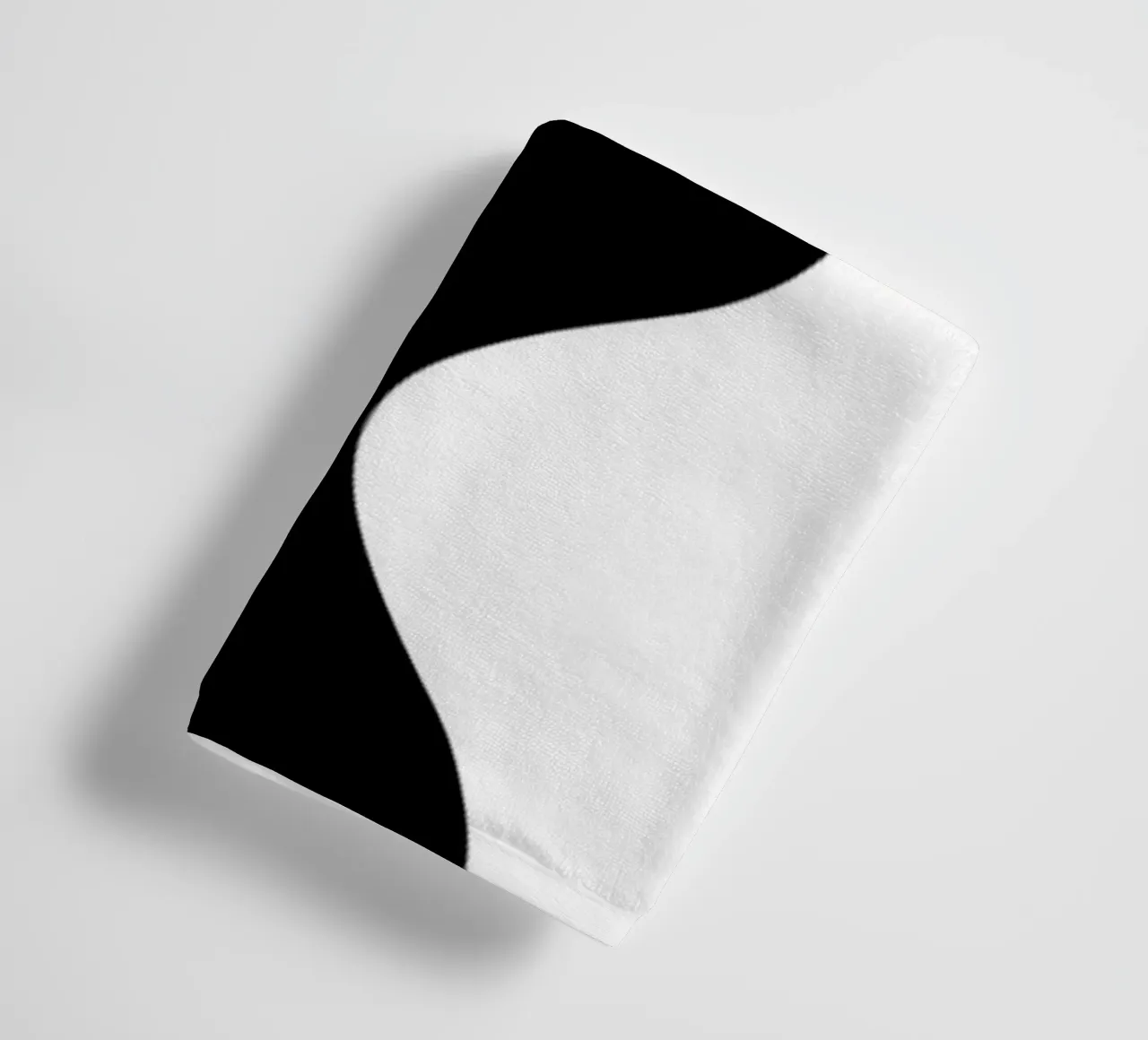 Mostra Bauhaus 1923 Figure geometriche B/N asciugamano da bagno da NorwesClub