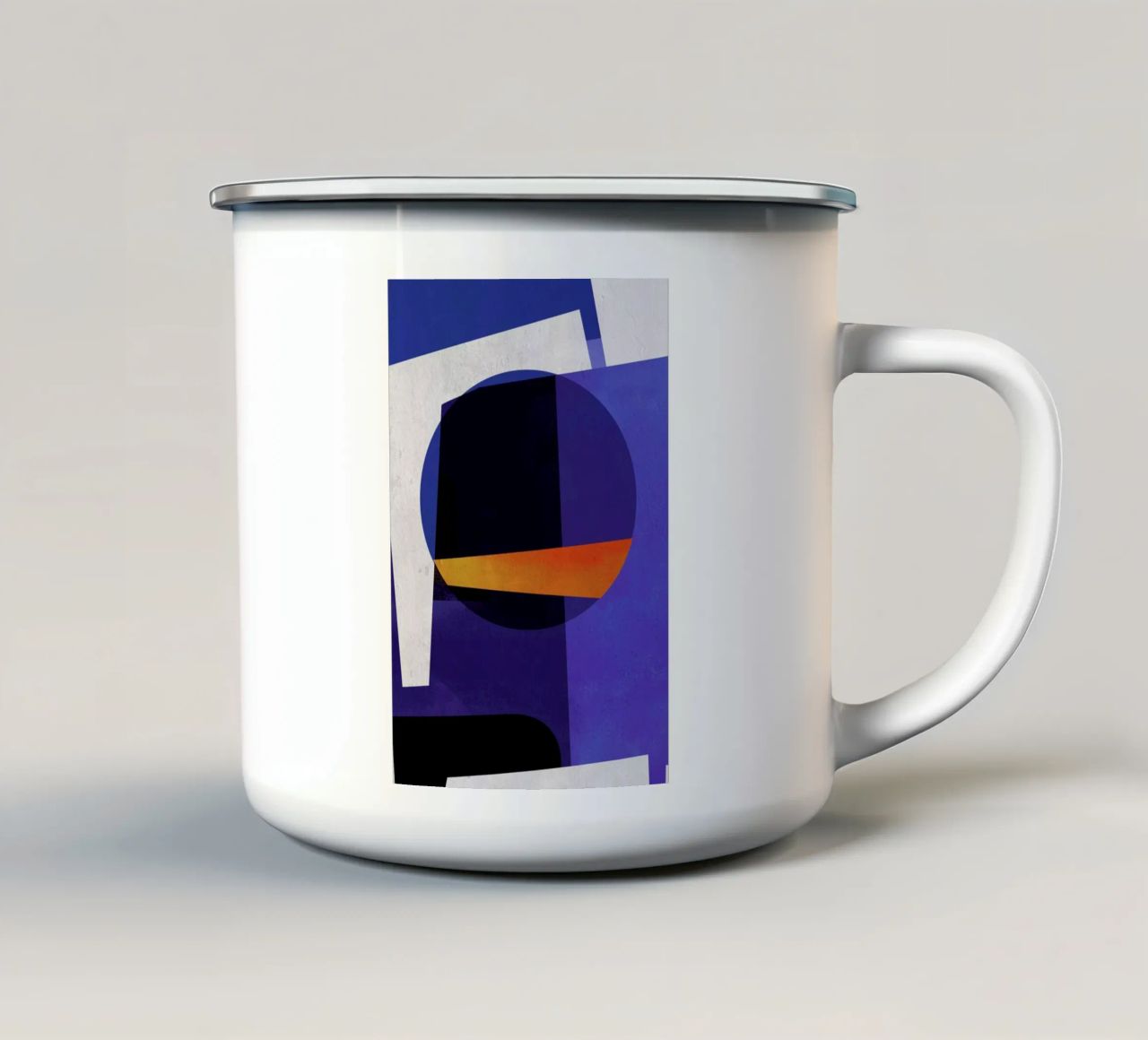 When In Blue 3 tazza in smalto da LeDieg