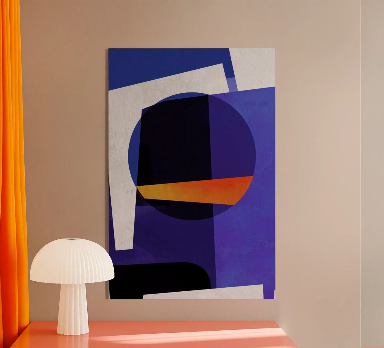 When In Blue 3 acrylic glass by LeDieg