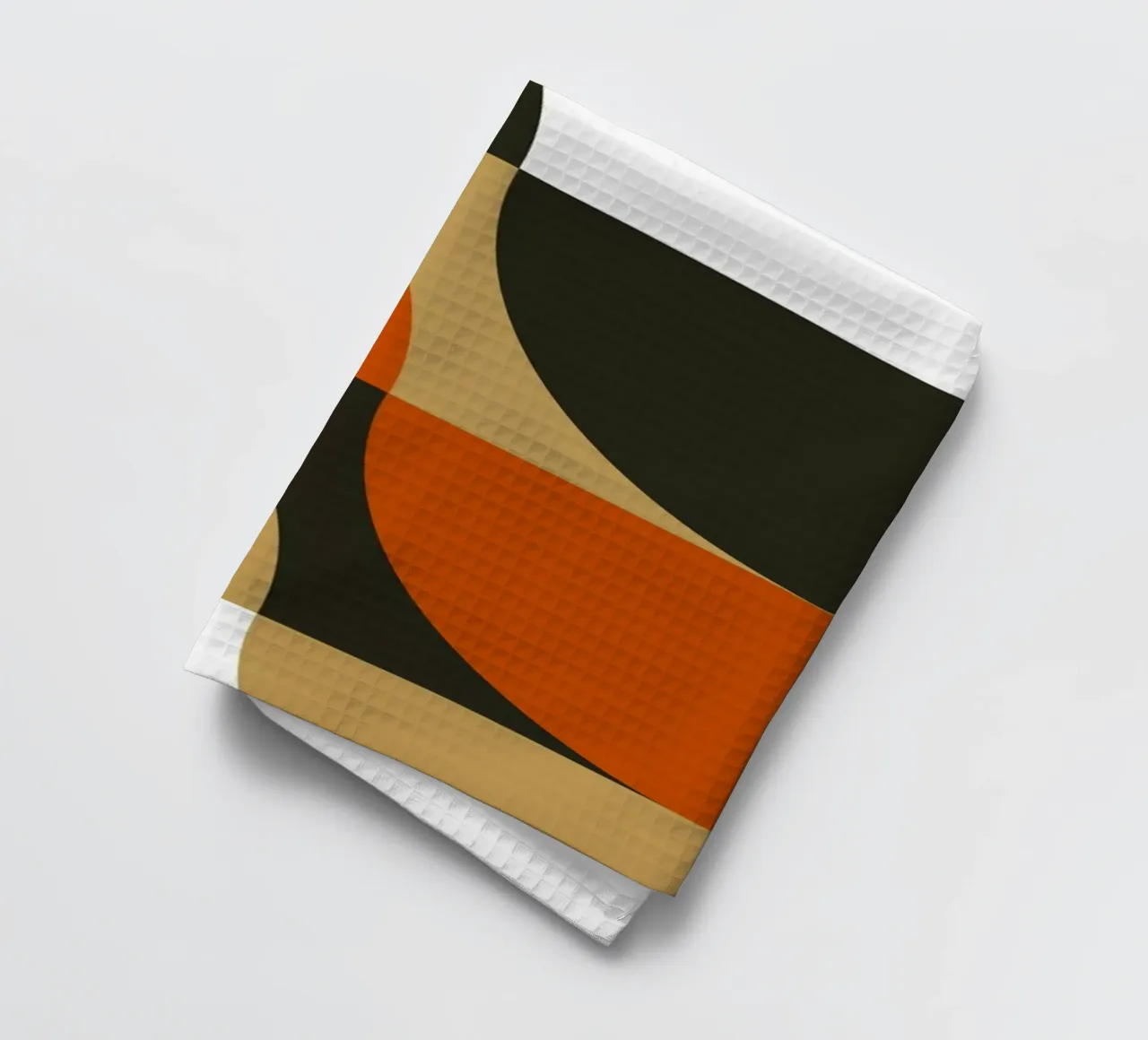 Bauhaus tentoonstelling 1923 Geometrische kleurencirkels theedoek van NorwesClub