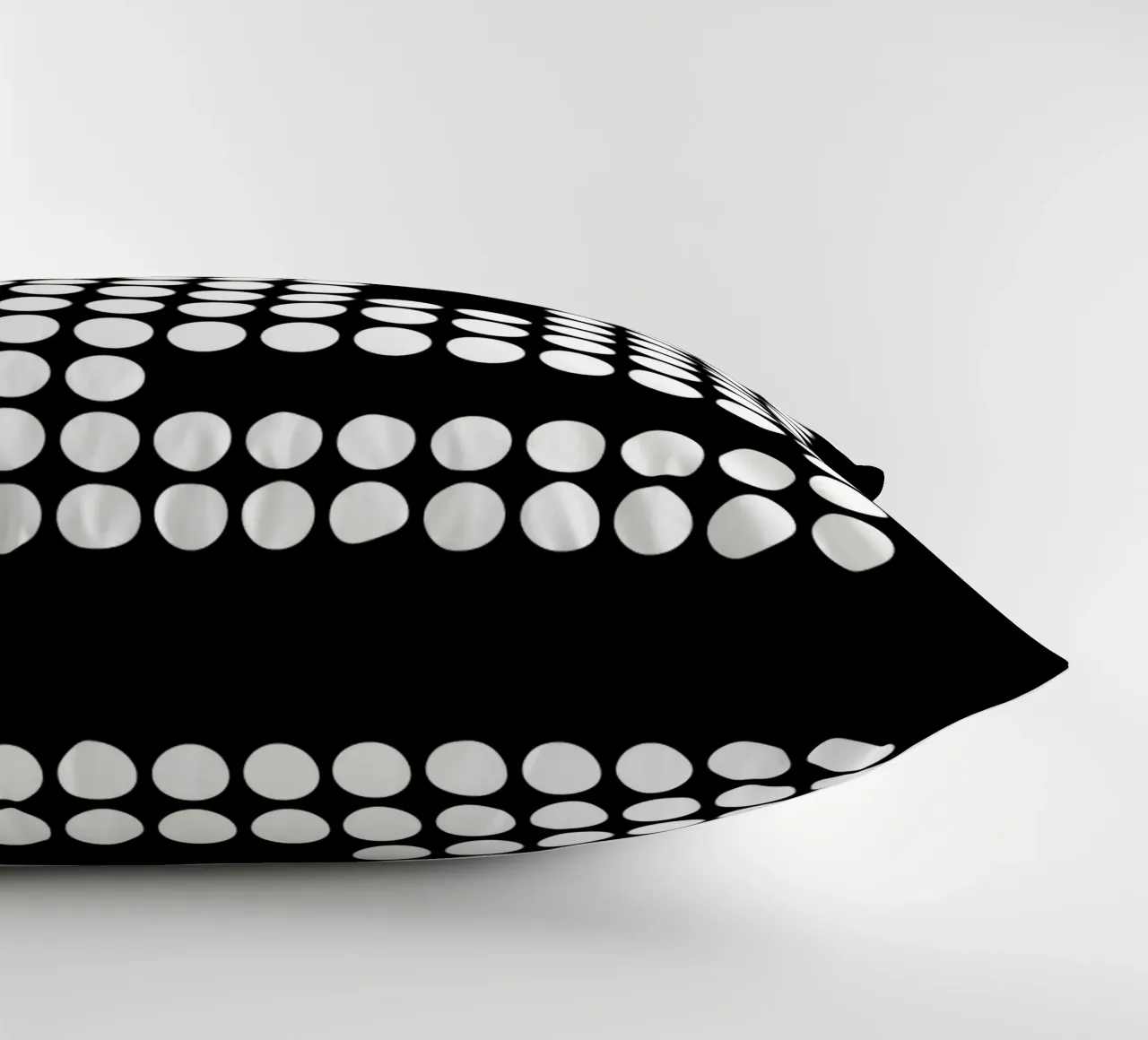 Bauhaus Geometric Circles B&W Abstract 1919 decorative cushion by NorwesClub