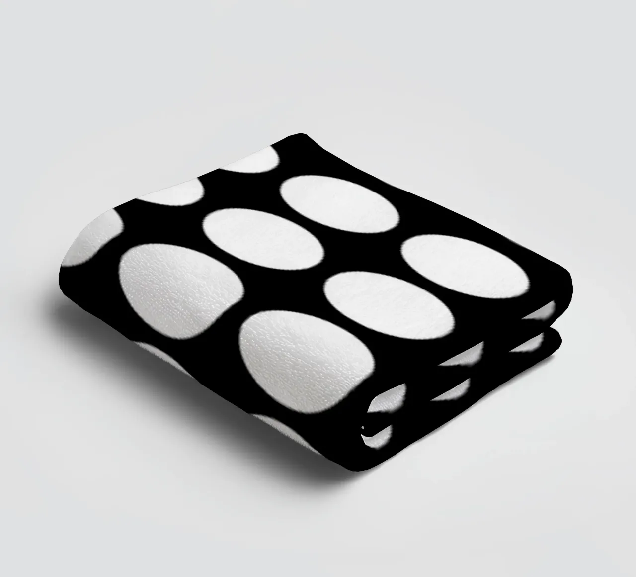 Bauhaus Geometrische cirkels B&W Abstract 1919 badhanddoek van NorwesClub