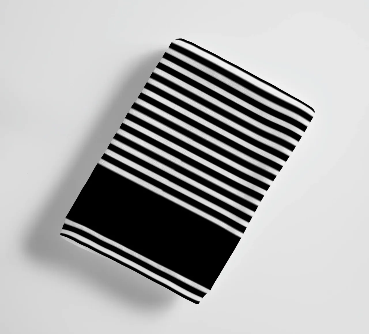 Bauhaus Geometric Circles B&W Abstract 1919 towel by NorwesClub