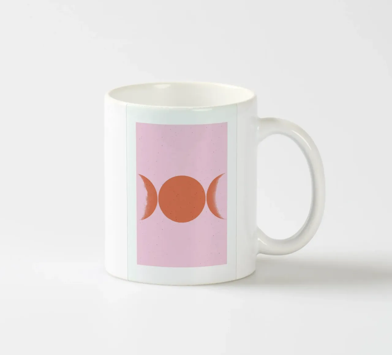 Orange Moon tazza in ceramica da daylight design studio