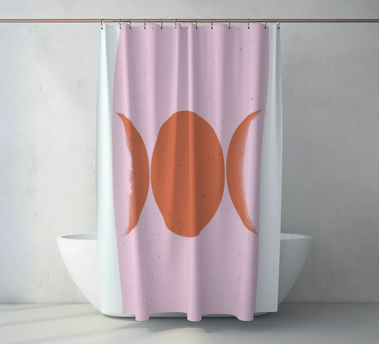 Orange Moon tenda da doccia da daylight design studio