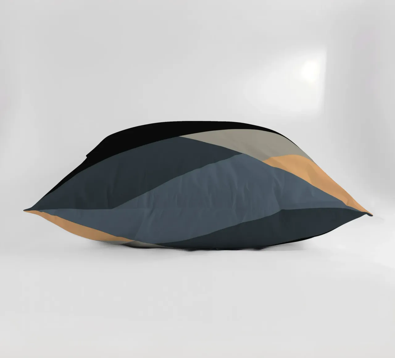 Minimal Muted color geometrical nordic art 06 #1 coussin de Little Dean
