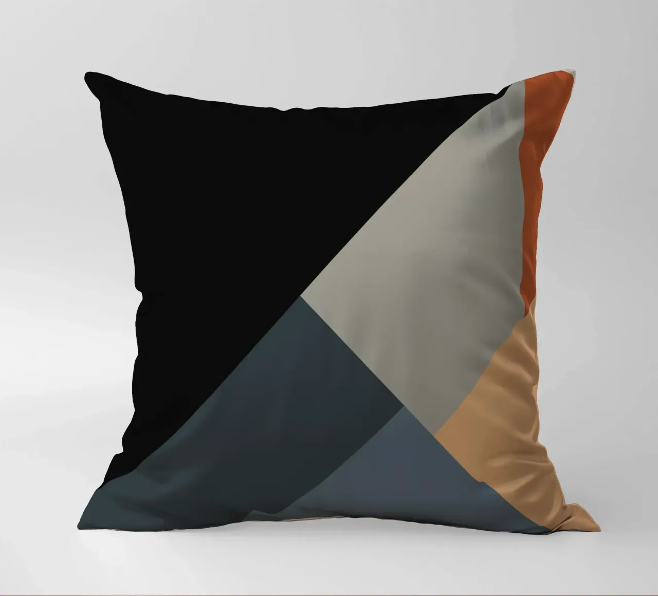 Minimal Muted color geometrical nordic art 06 #1 cuscino da Little Dean