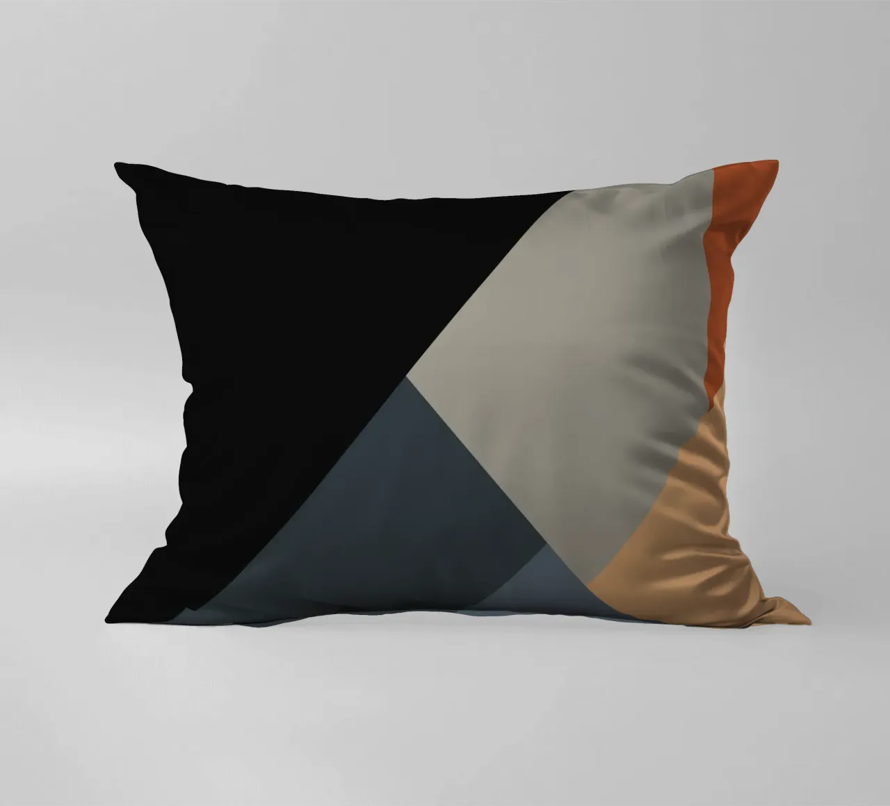 Minimal Muted color geometrical nordic art 06 #1 cuscino da Little Dean