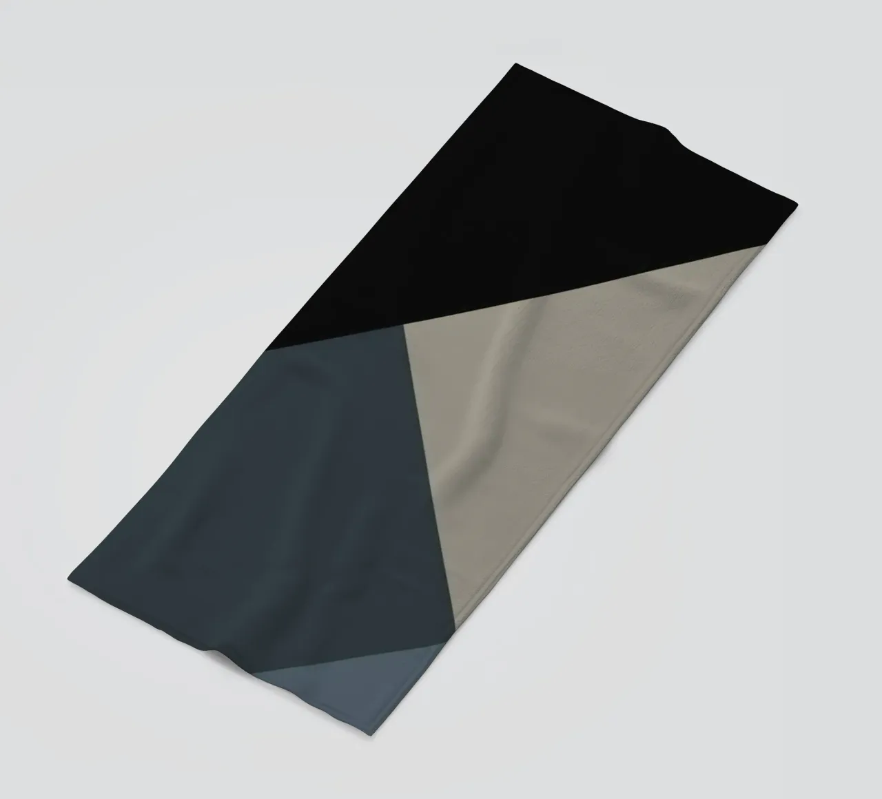 Minimal Muted color geometrical nordic art 06 #1 telo mare da Little Dean