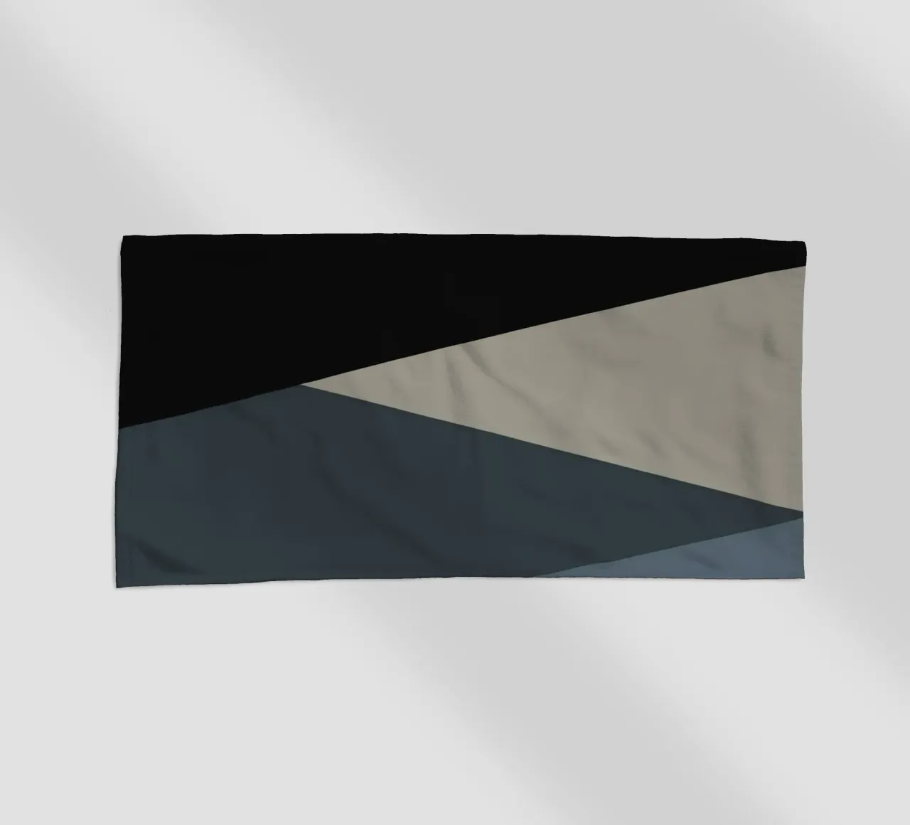 Minimal Muted color geometrical nordic art 06 #1 telo mare da Little Dean