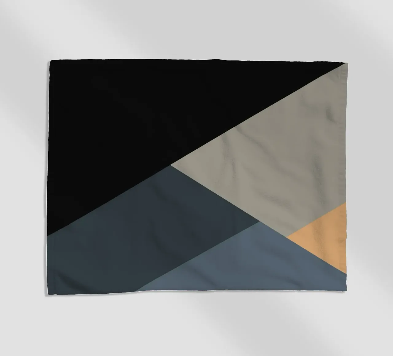 Minimal Muted color geometrical nordic art 06 #1 telo mare da Little Dean