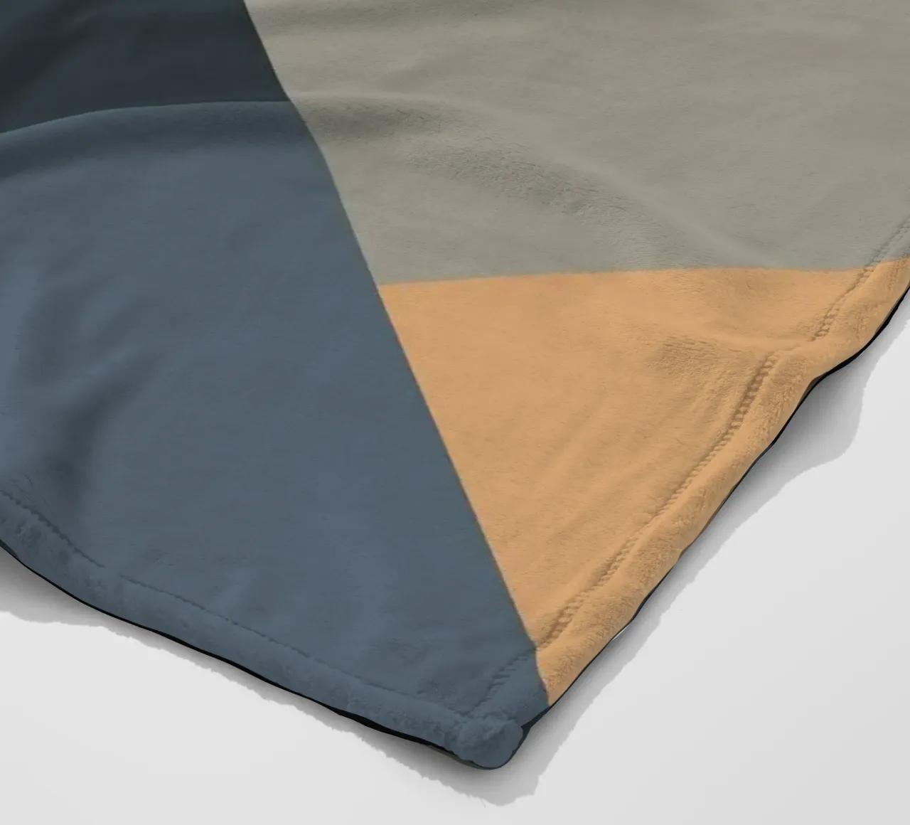 Minimal Muted color geometrical nordic art 06 #1 coperta in pile da Little Dean