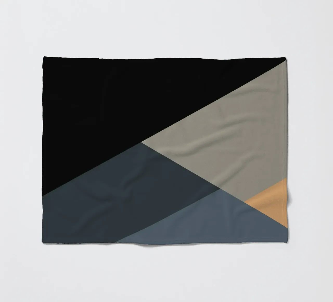 Minimal Muted color geometrical nordic art 06 #1 coperta in pile da Little Dean