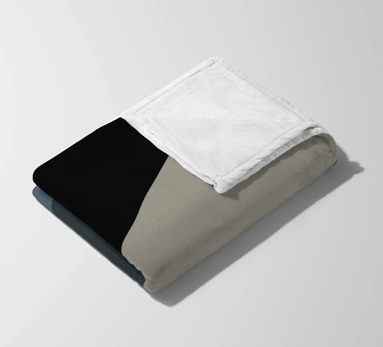 Minimal Muted color geometrical nordic art 06 #1 coperta in pile da Little Dean