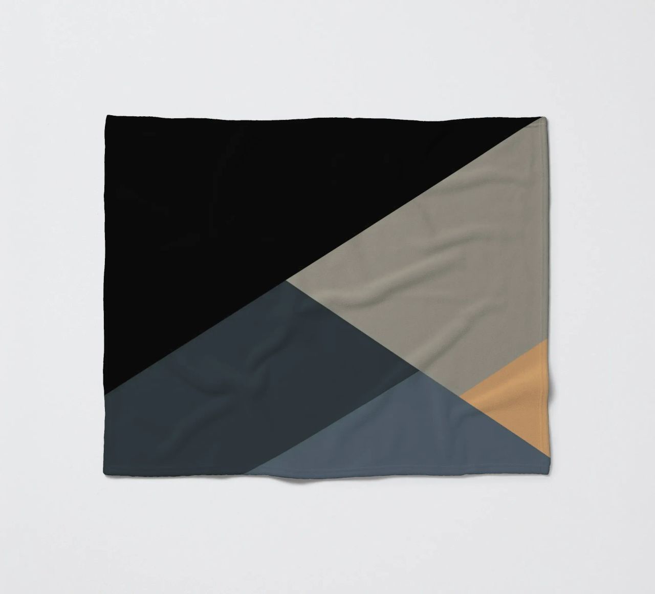 Minimal Muted color geometrical nordic art 06 #1 coperta in pile da Little Dean