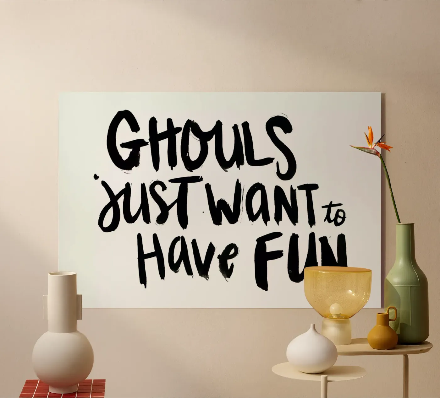 Ghouls plexiglass da Dead Language