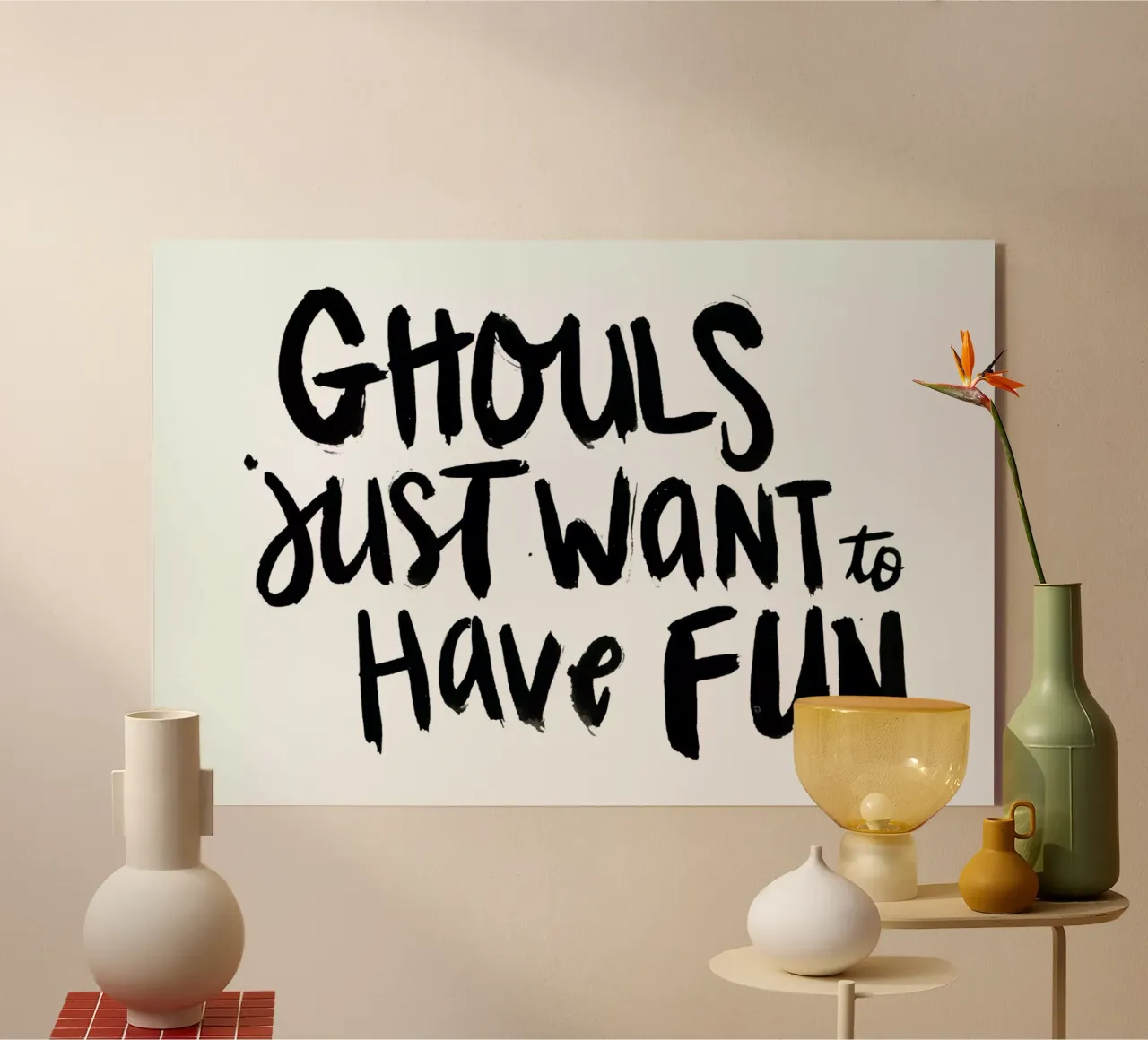 Ghouls plexiglass da Dead Language