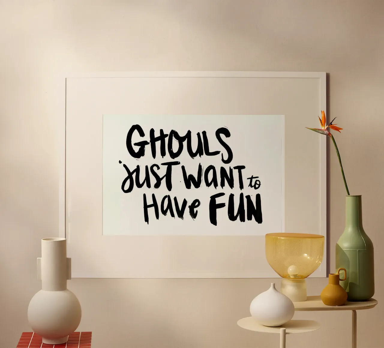 Ghouls poster da Dead Language