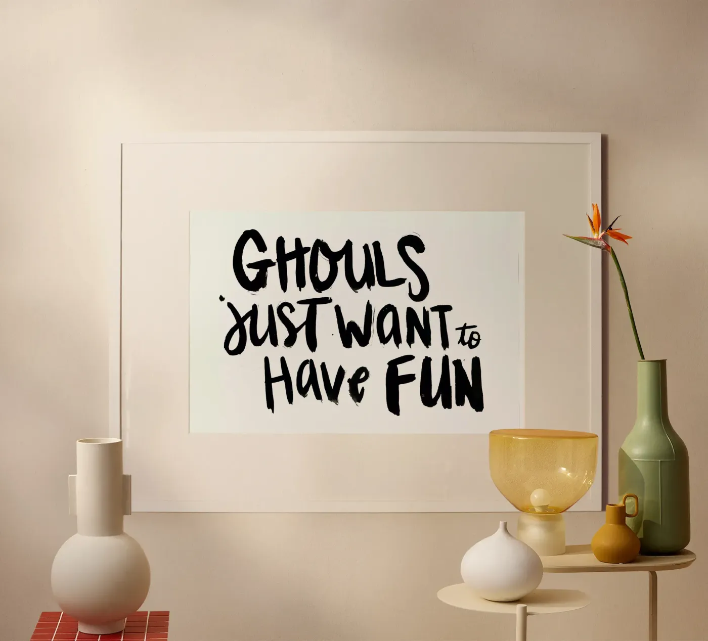 Ghouls poster da Dead Language