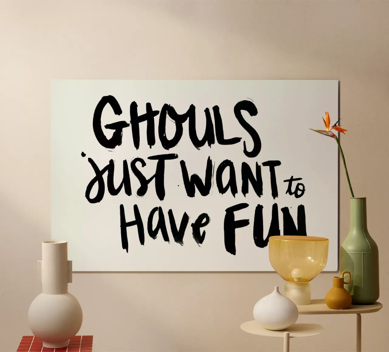 Ghouls poster da Dead Language