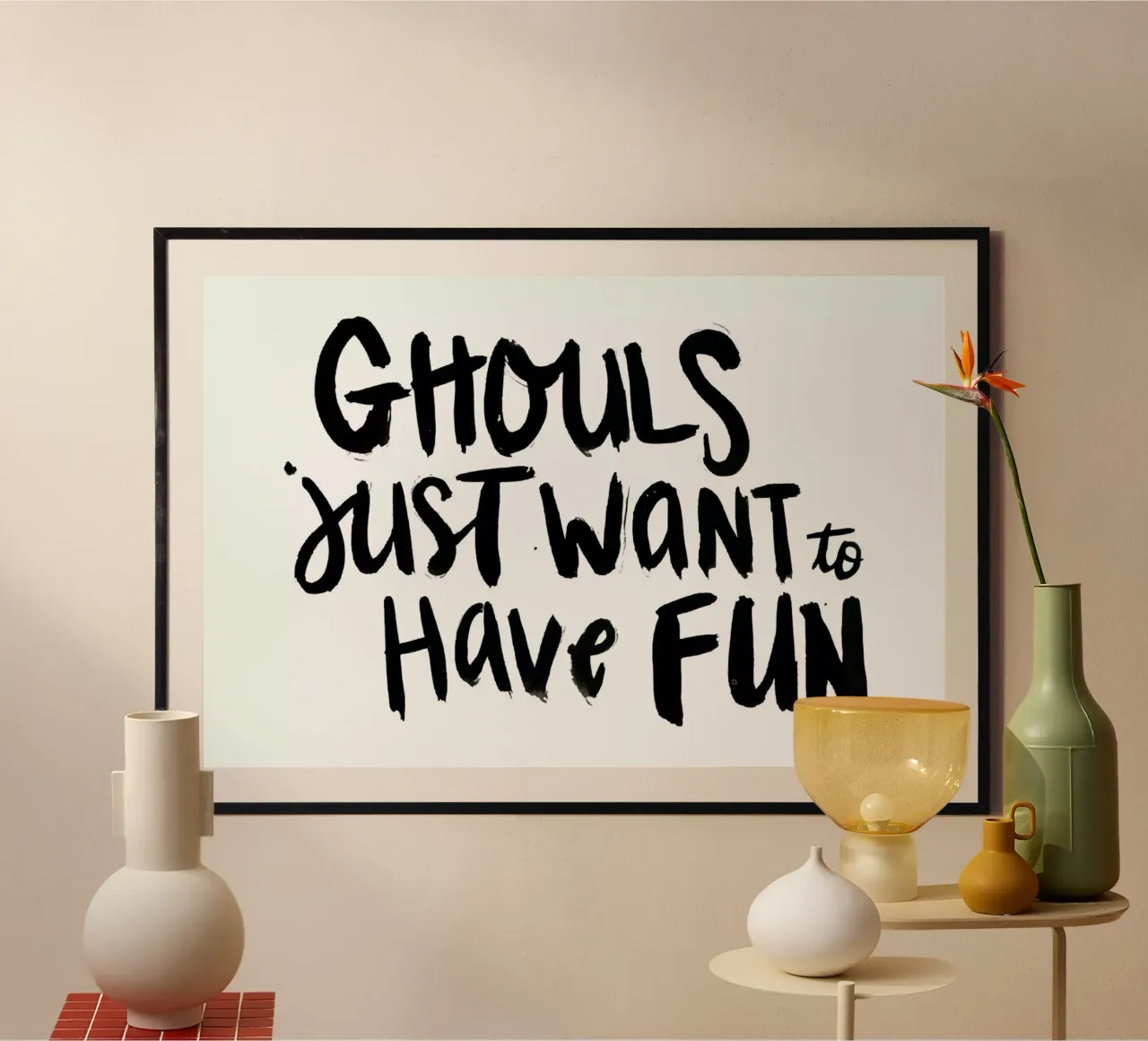 Ghouls poster da Dead Language