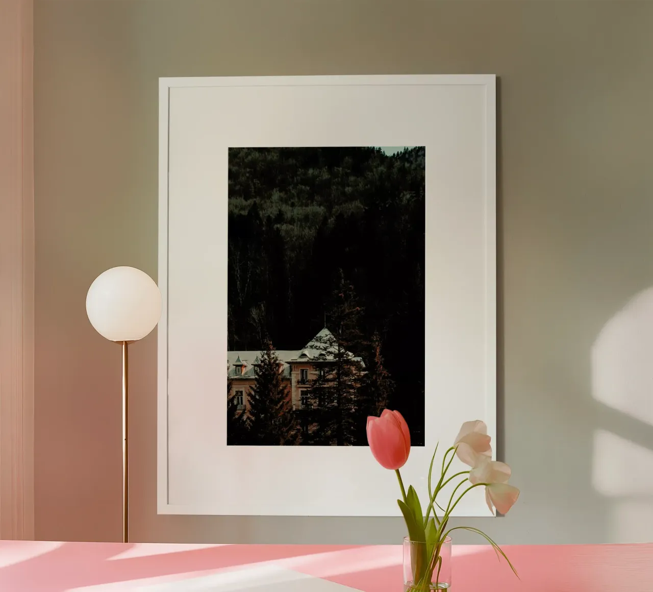 Idyllic House In The Woods II carta hahnemühle da Sebastian Hilgetag