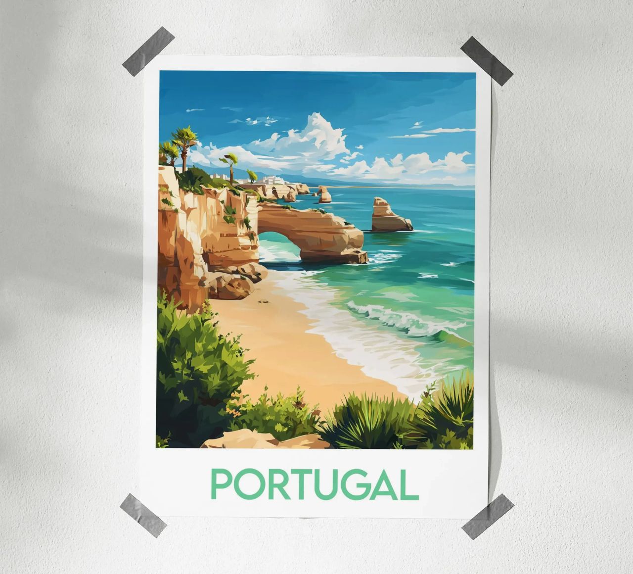 Affiche Portugal poster de Frame the World