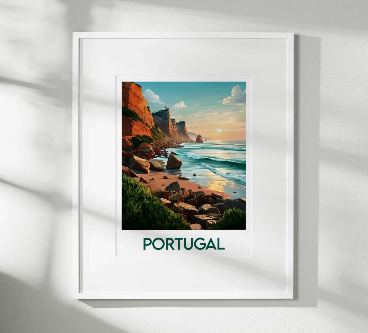 Affiche Portugal poster de Frame the World