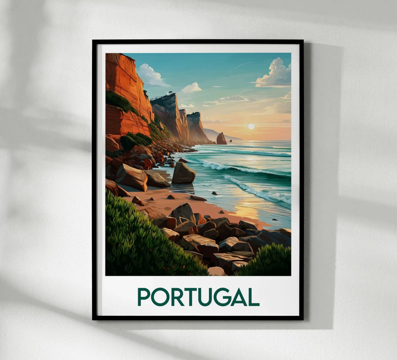 Affiche Portugal poster de Frame the World