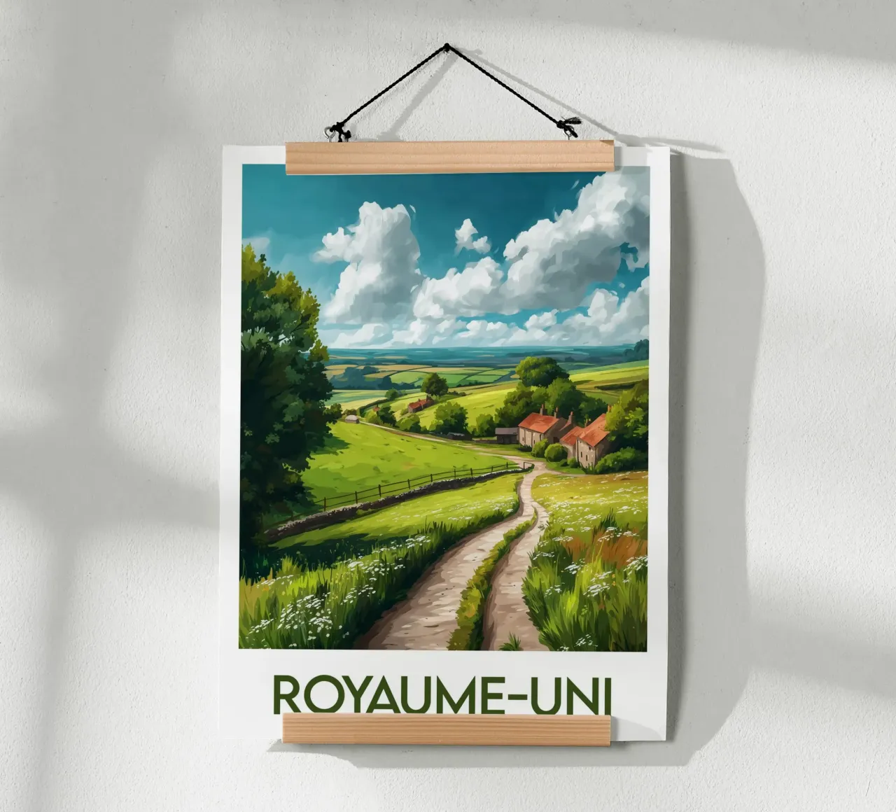 Poster del Regno Unito poster con telaio in alluminio da Frame the World