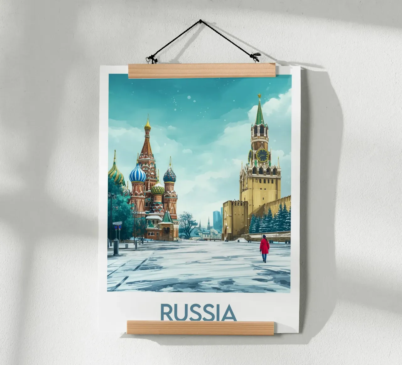 Affiche Russie poster da Frame the World