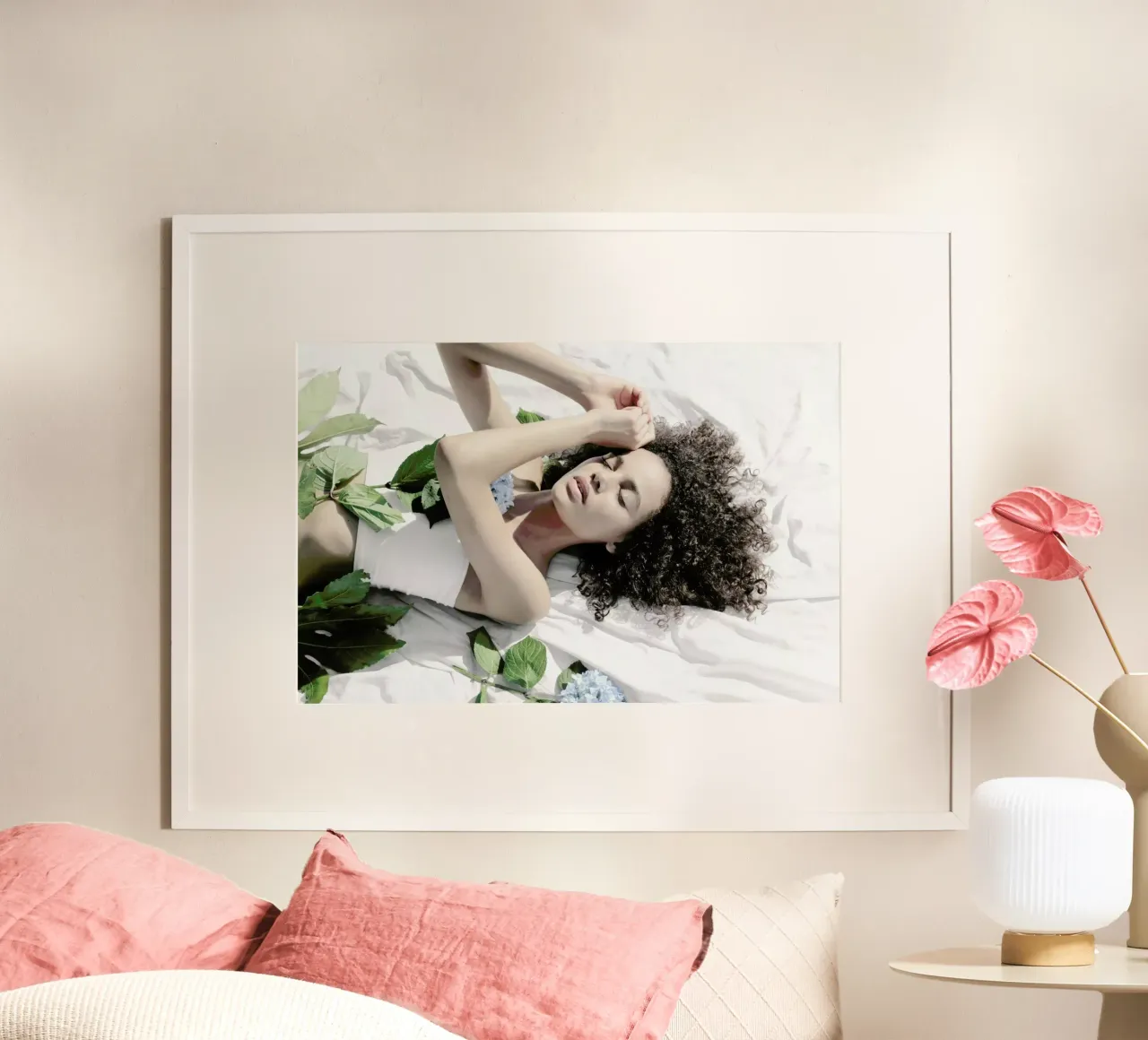 Fairytale poster con telaio in legno da George Griefy