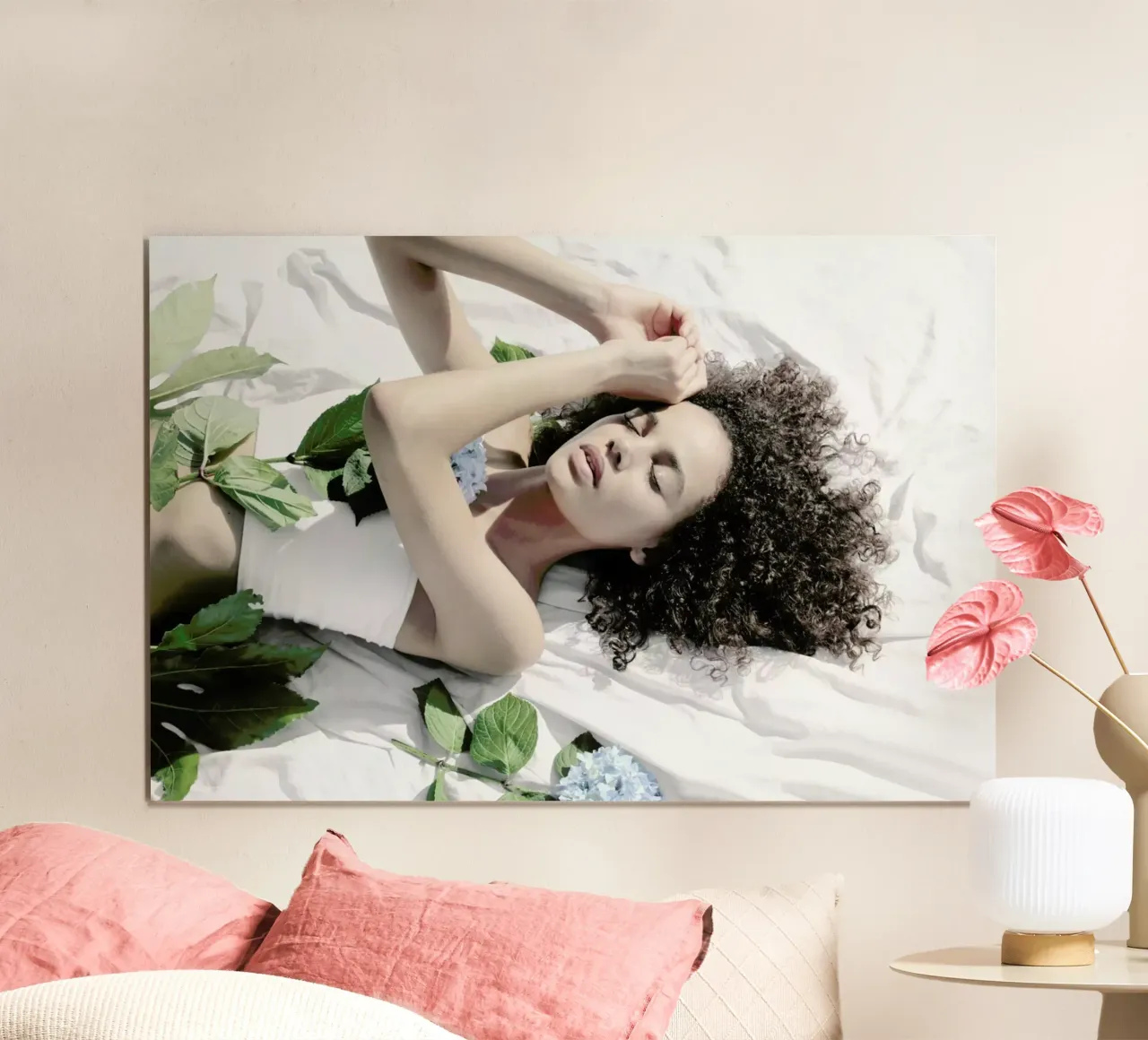 Fairytale poster con telaio in legno da George Griefy