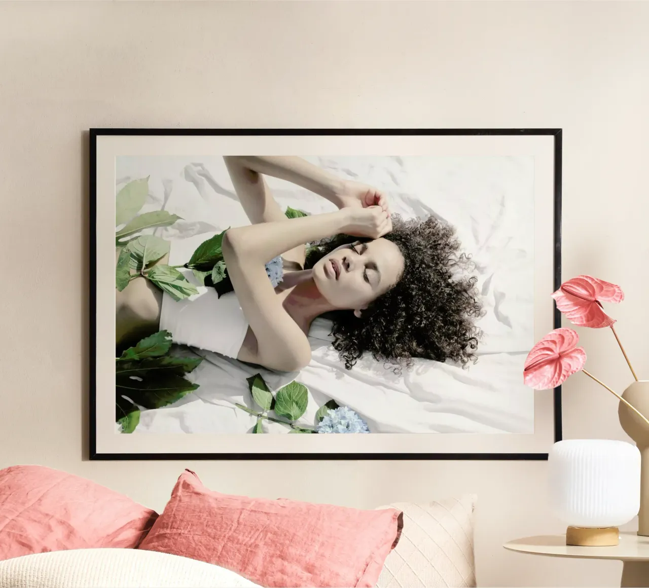 Fairytale poster con telaio in legno da George Griefy