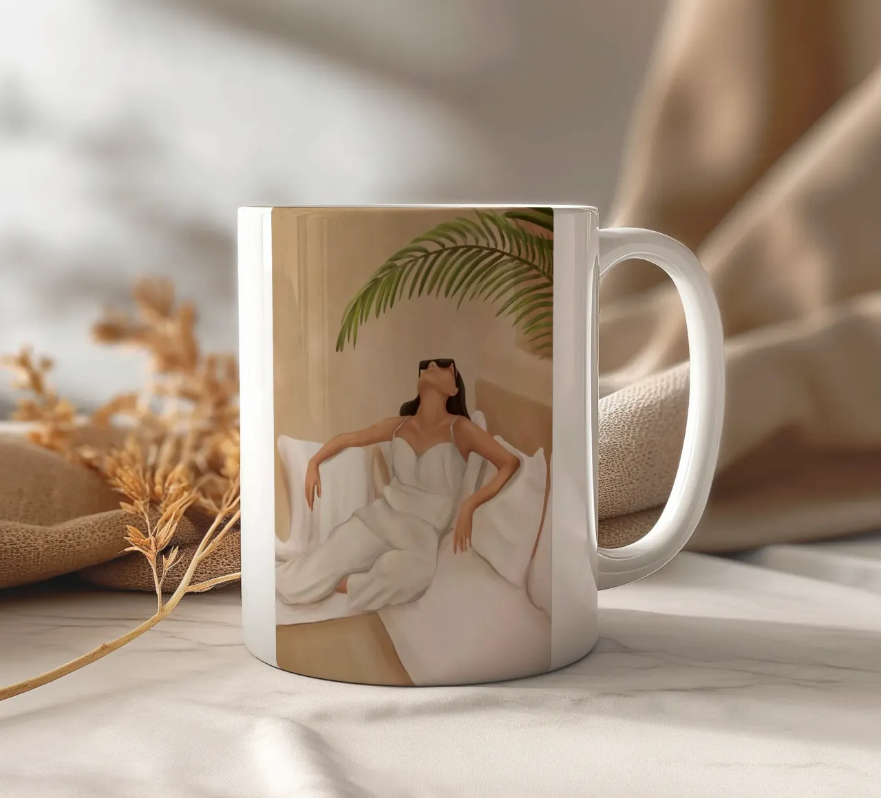 Summer Heat tazza in ceramica da cityart