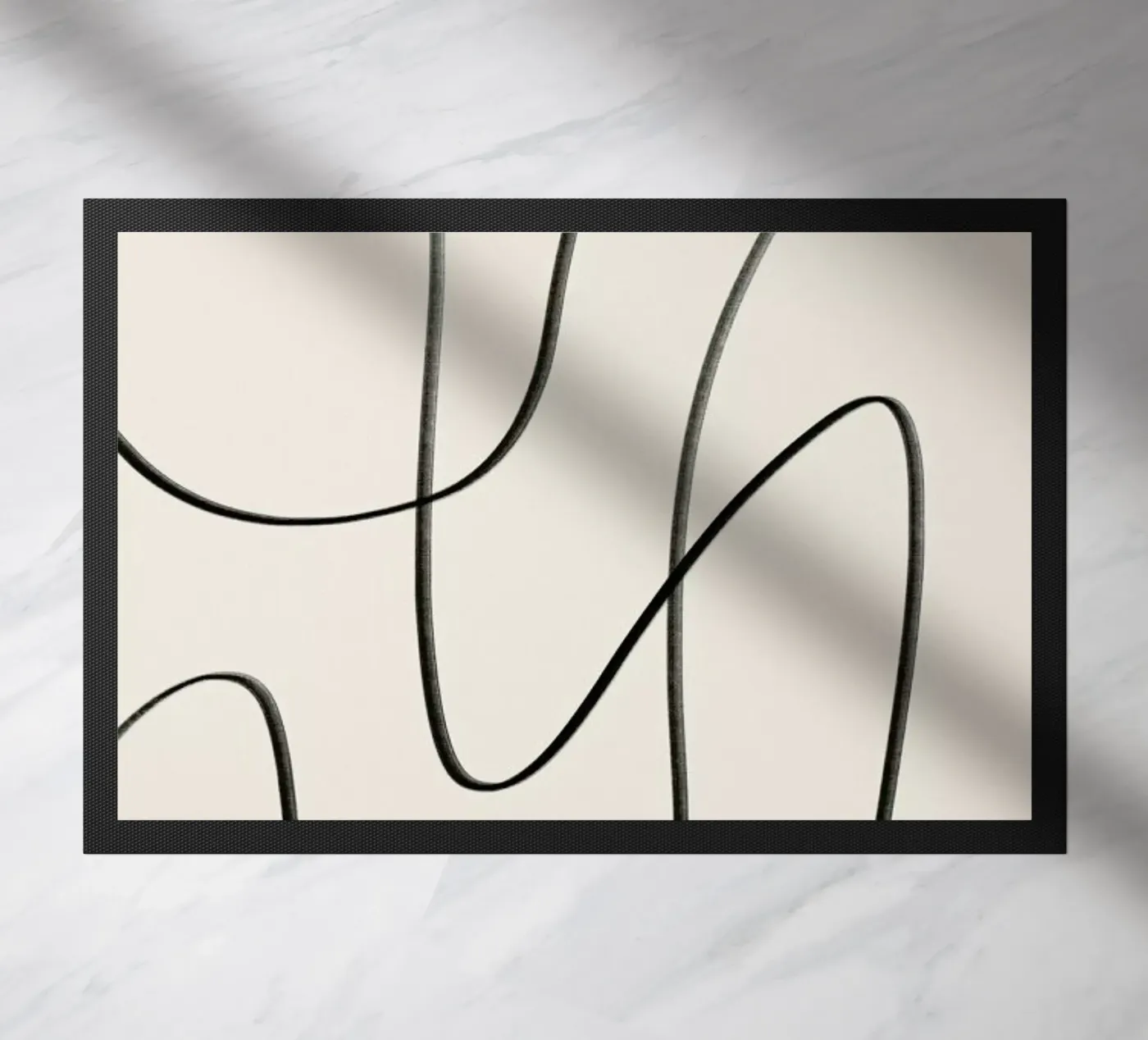 Flow deurmat van Graphite