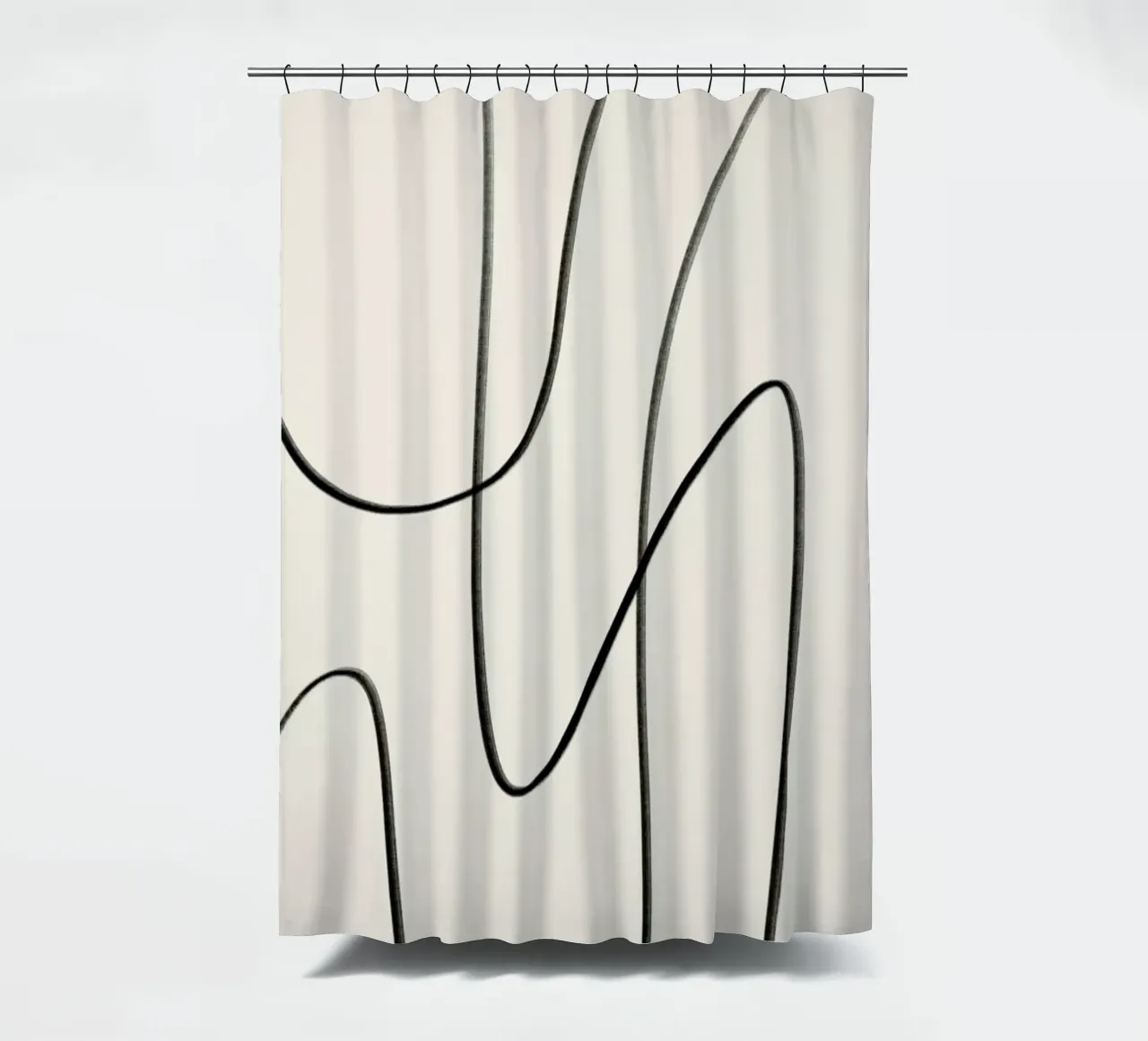 Flow Duschvorhang von Graphite