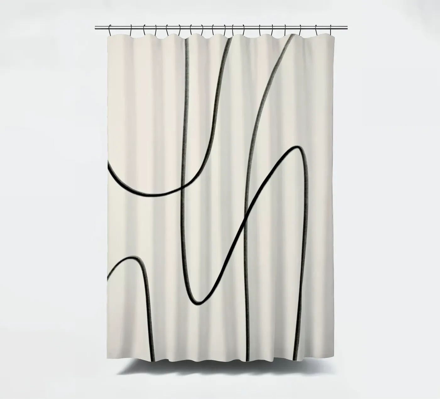 Flow Duschvorhang von Graphite