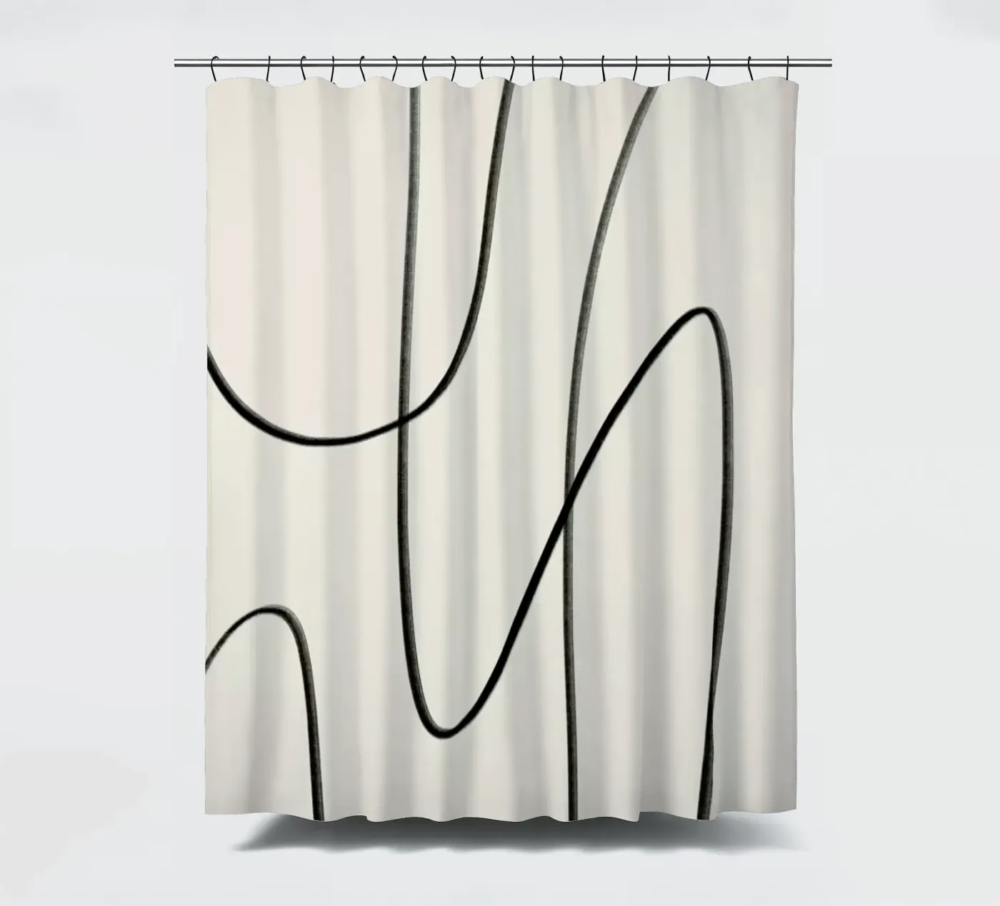 Flow Duschvorhang von Graphite