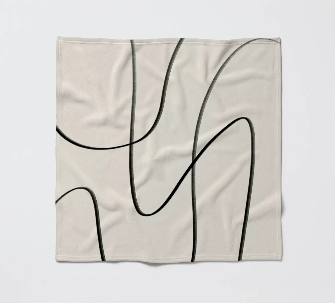 Flow Fleecedecke von Graphite