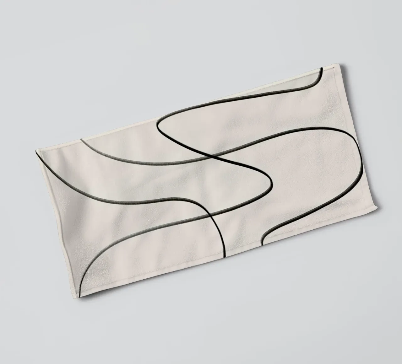 Flow badhanddoek van Graphite