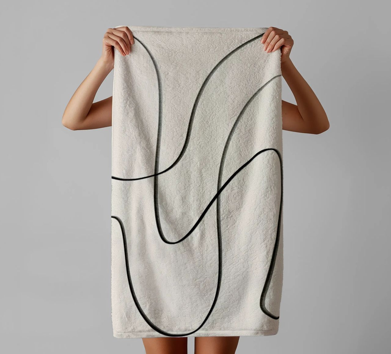 Flow towel by Graphite
