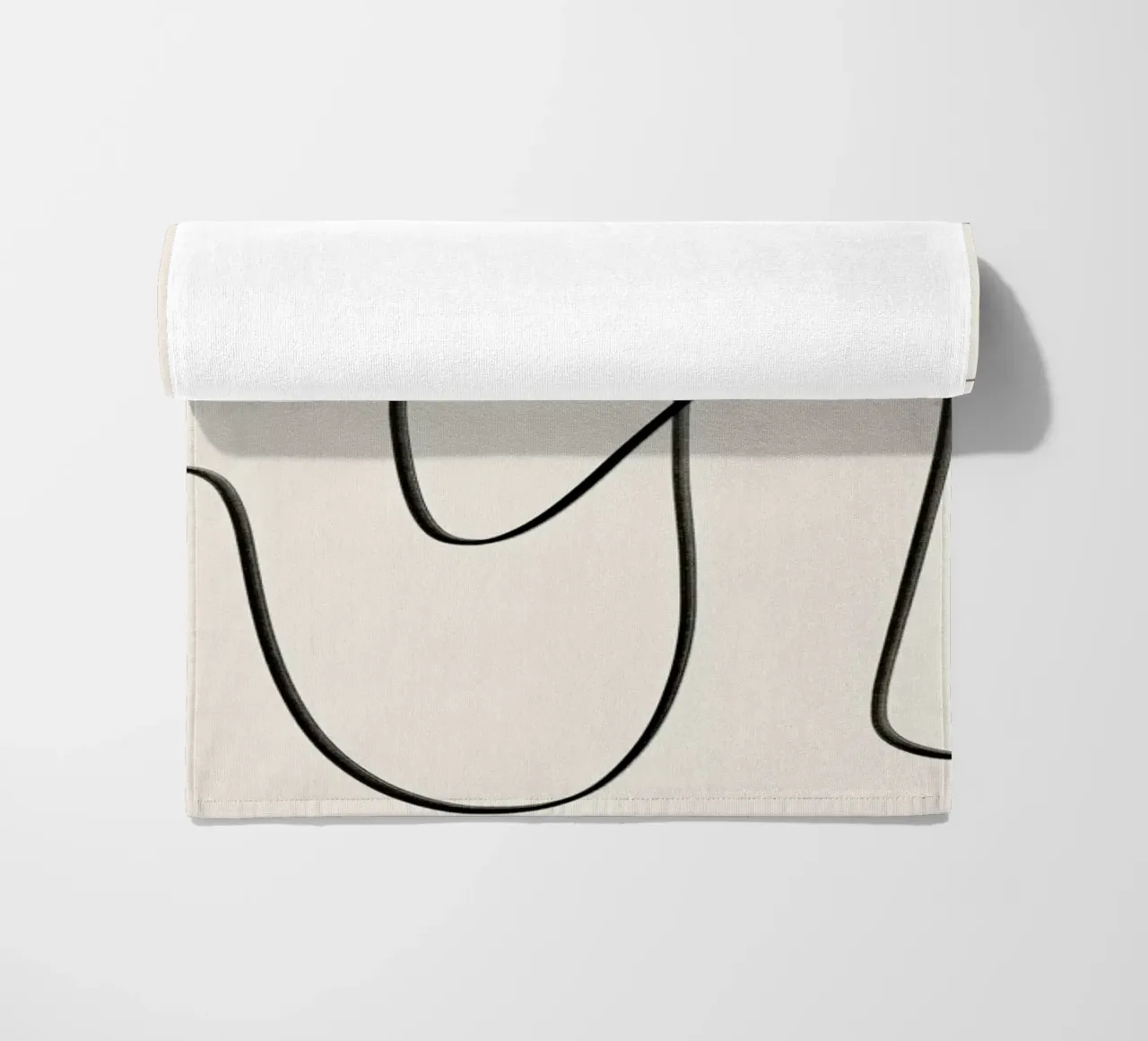 Flow beach towel by Graphite