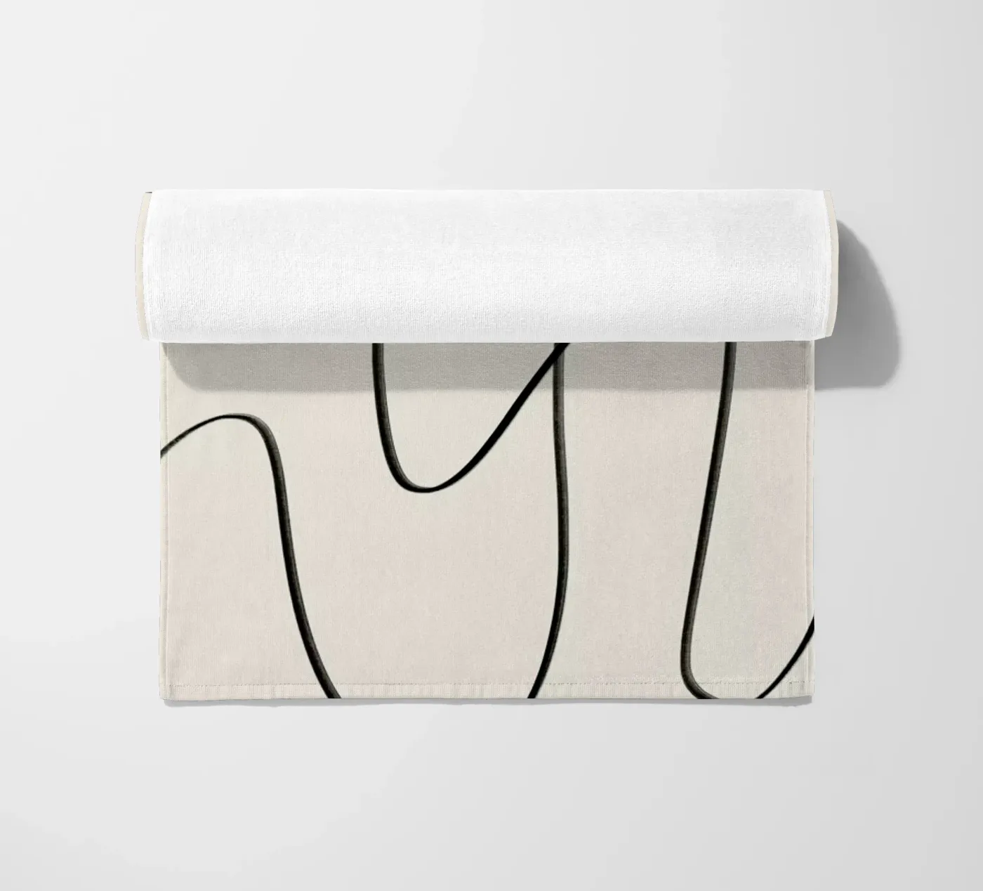 Flow strandhanddoek van Graphite