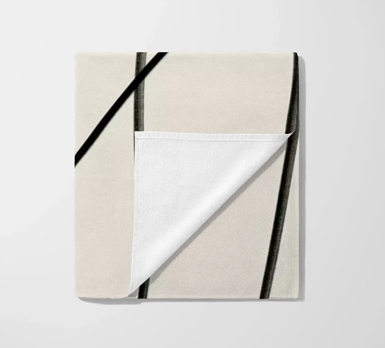 Flow beach towel by Graphite